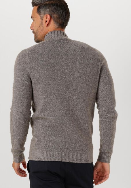 PROFUOMO Col roulé PULLOVER MOCK NECK BOILED WOOL en gris - large