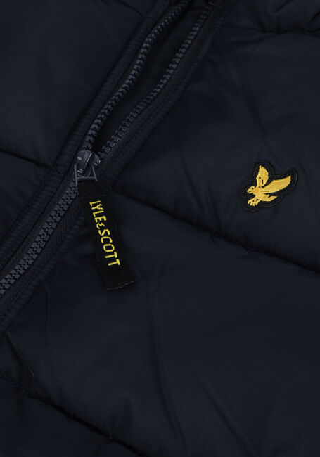 LYLE & SCOTT Veste matelassé QUILTED PUFFER COAT Bleu foncé - large