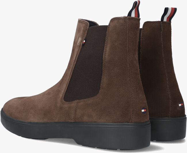 Bruine TOMMY HILFIGER Chelsea boots CLASSIC HILFIGER SUEDE CHELSEA - large