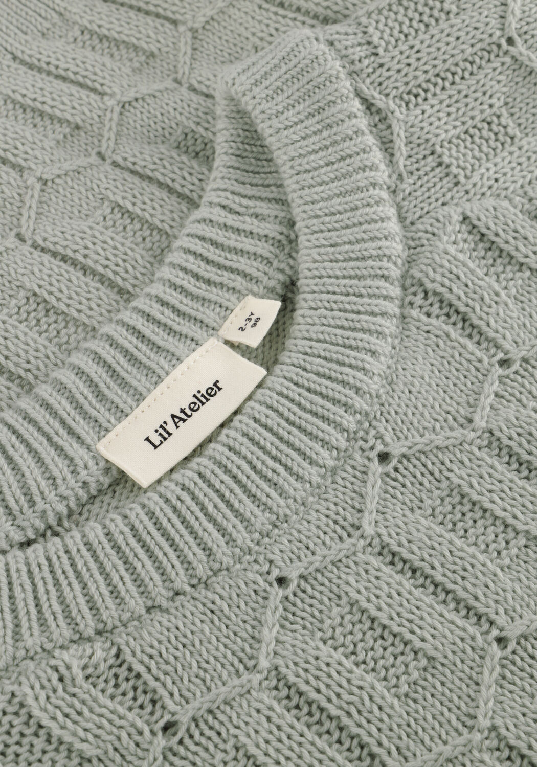Mint LIL' ATELIER Trui NMMOLLIE LS KNIT LIL - large