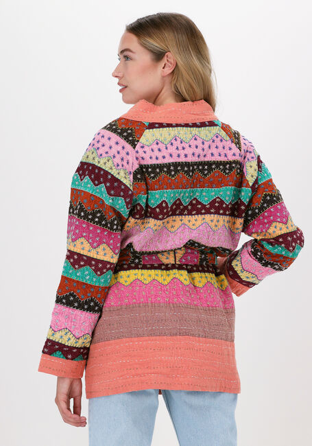 SISSEL EDELBO Kimono MARRAKESH MULTI PATCH WORK JAC en multicolore - large