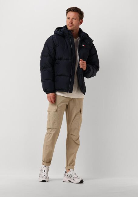 Donkerblauwe TOMMY JEANS Gewatteerde jas TJM ALASKA PUFFER EX - large