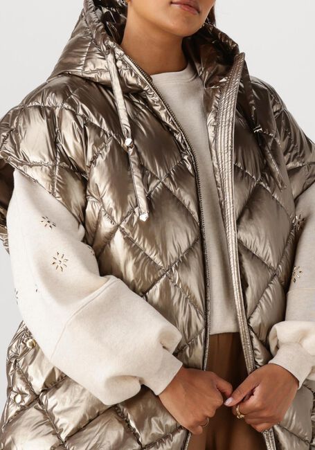 Metallic NUKUS Gewatteerde jas WILLOW JACKET METALLIC - large