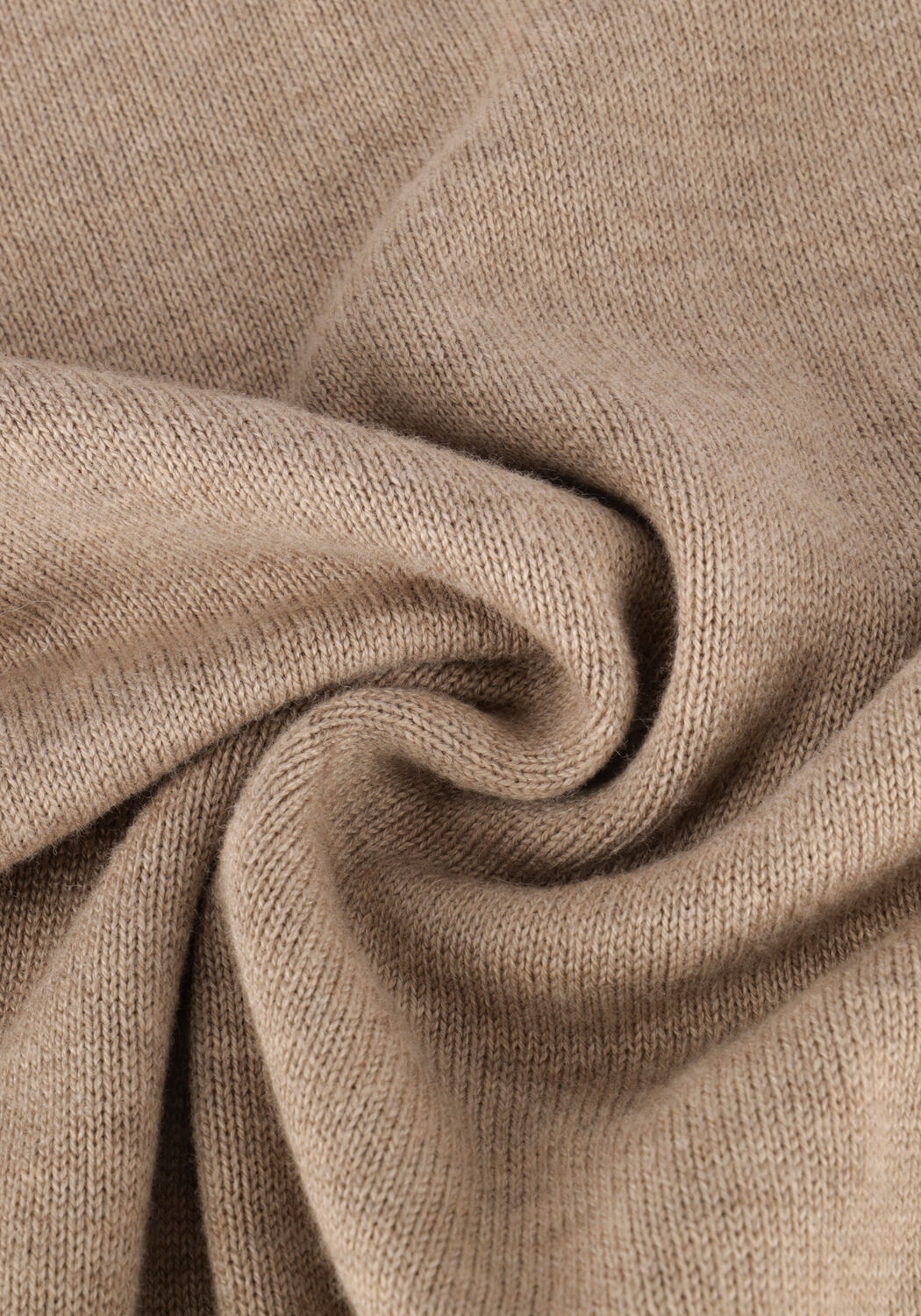 Beige ANERKJENDT Trui AKSAIL COTTON SILK KNIT - large