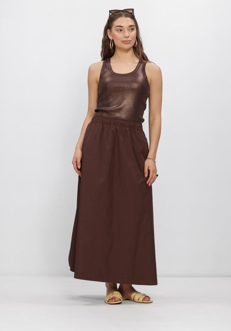 Bruine SUMMUM Top RIB TANKTOP COTTON RIB - large