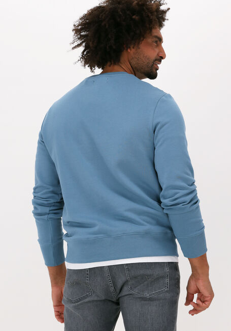 FRED PERRY Chandail EMBRIODERED SWEATSHIRT Bleu clair - large