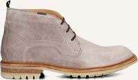 Taupe FLORIS VAN BOMMEL Veterschoenen SFM-50147 - medium