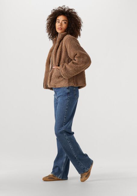 Taupe NEO NOIR Teddy jas EFFA TEDDY JACKET - large