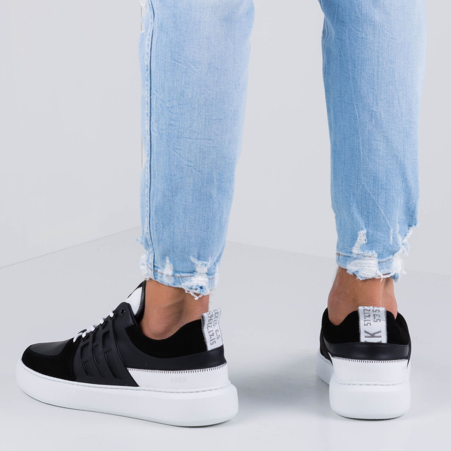 NUBIKK Baskets SCOTT BENTON en noir  - large