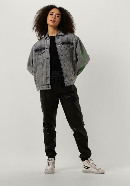 ALIX THE LABEL Veste en jean LADIES WOVEN DENIM JACKET en gris - large
