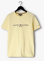 Gele TOMMY HILFIGER T-shirt TOMMY LOGO TEE