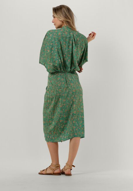 SISSEL EDELBO Robe midi JUNO DRESS en vert - large