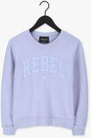 Blauwe COLOURFUL REBEL Sweater REBELLE EMBRO BASIC SWEAT