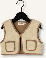 Ecru LIL' ATELIER Vest NBMJONO RLX SHERPA VEST LIL Ecru LIL' ATELIER Vest NBMJONO RLX SHERPA VEST LIL - medium