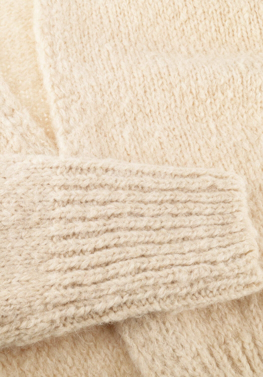 Ecru KNIT-TED Trui BECKY - large