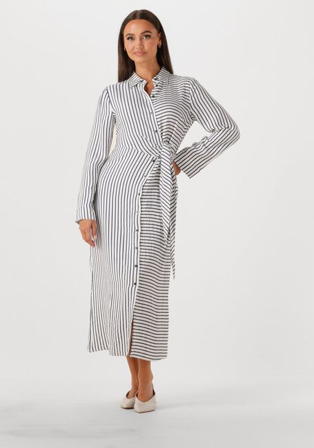Witte Y.A.S. Maxi jurk YASICY LONG SHIRT DRESS - large