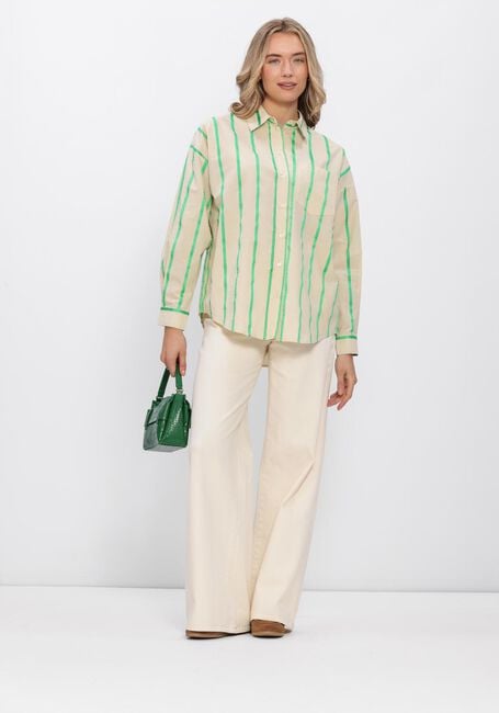 Beige MINUS  MSELENI OVERSIZE SHIRT - large