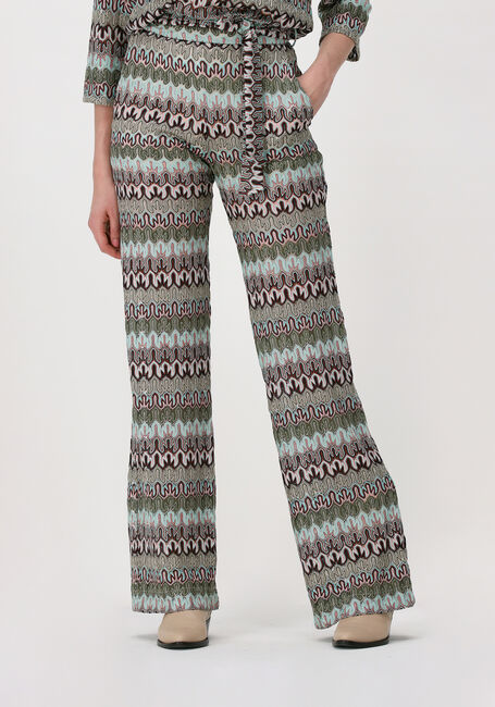 ANA ALCAZAR Pantalon large TROUSERS WCA en vert - large