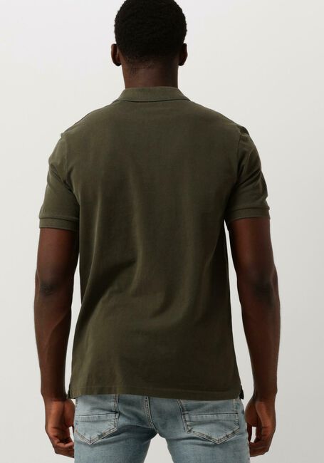 SCOTCH & SODA Polo GARMENT DYE ORGANIC COTTON PIQUE POLO Vert foncé - large