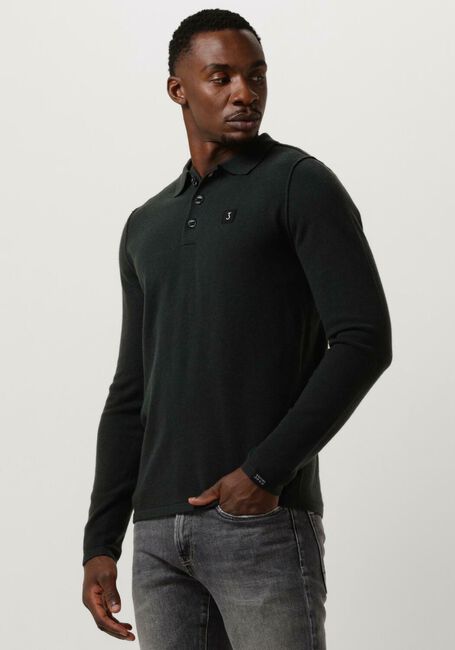 BUTCHER OF BLUE Pull CLIFDEN POLO Vert foncé - large