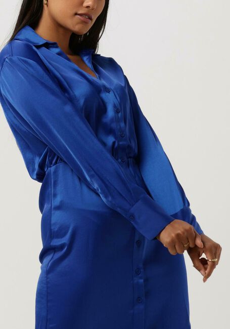 Blauwe ENVII Mini jurk ENCOPPER LS DRESS 6785 - large