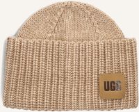 Camel UGG Muts EXAGGERATED CUFF BEANIE - medium