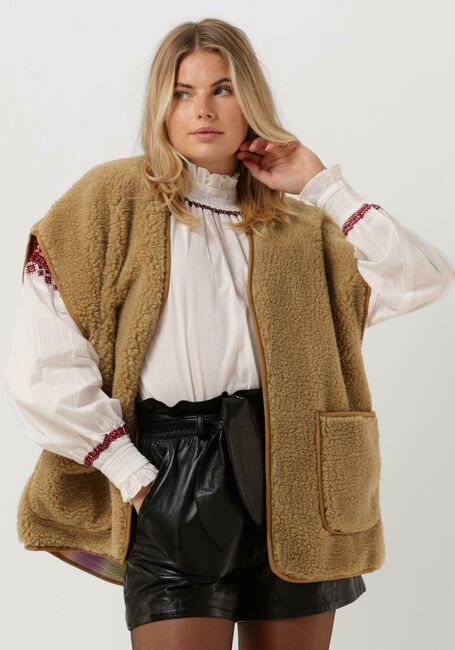 SISSEL EDELBO Gilet PRESTON REVERSIBLE KANTHA VEST en multicolore - large