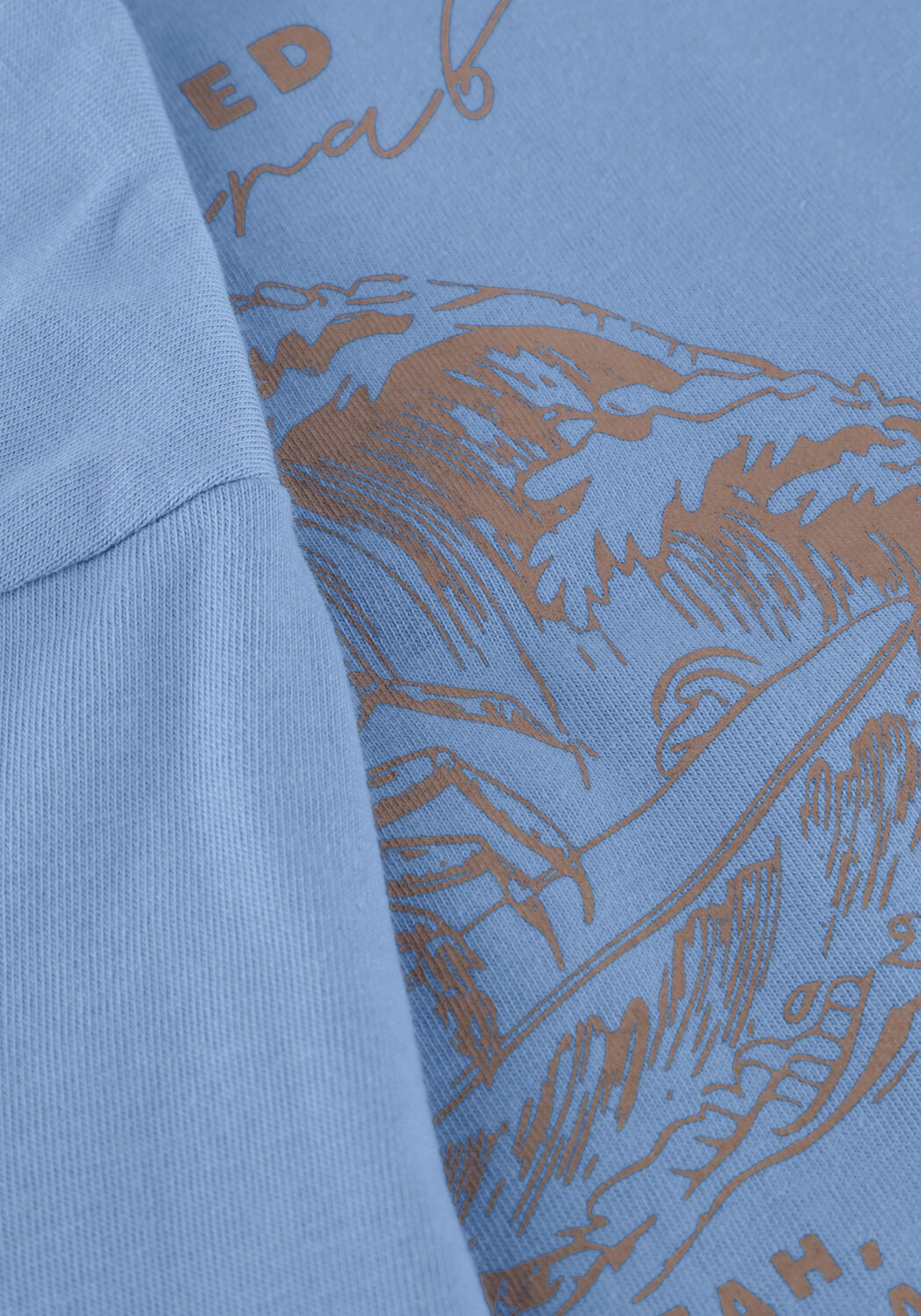 RETOUR T-shirt DAMON en bleu - large