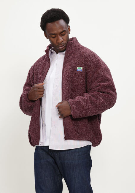 AMERICAN VINTAGE Gilet HOKTOWN ZIP Bordeaux - large