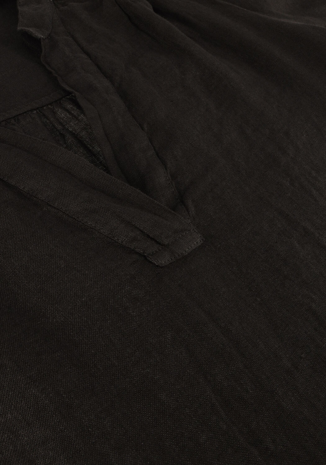 BY-BAR Mini robe RESA LINEN DRESS en noir - large