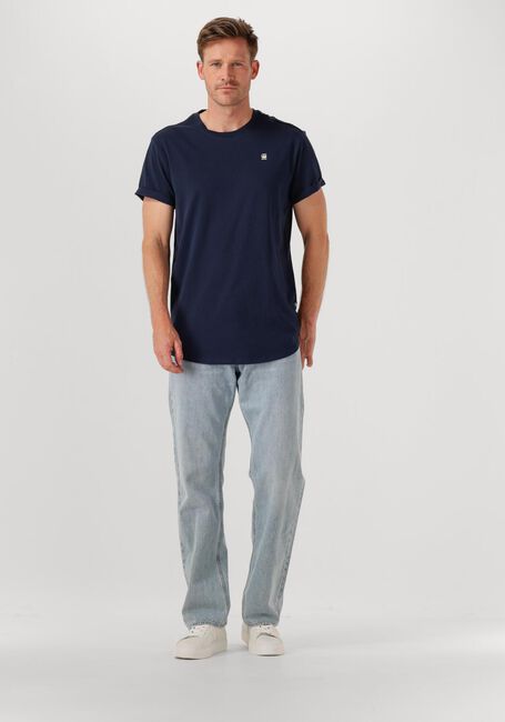 Donkerblauwe G-STAR RAW T-shirt LASH R T S/S - large