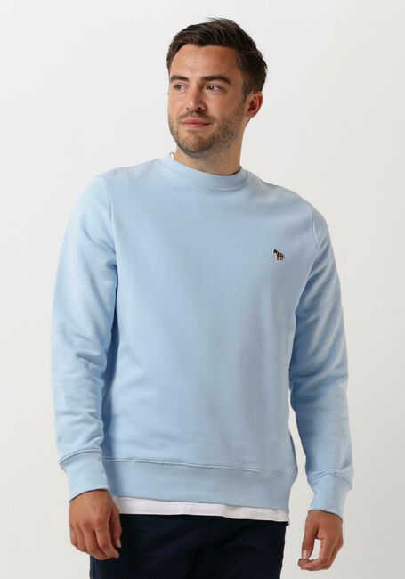 PS PAUL SMITH Chandail MENS REG FIT SWEATSHIRT ZEBRA Bleu clair - large