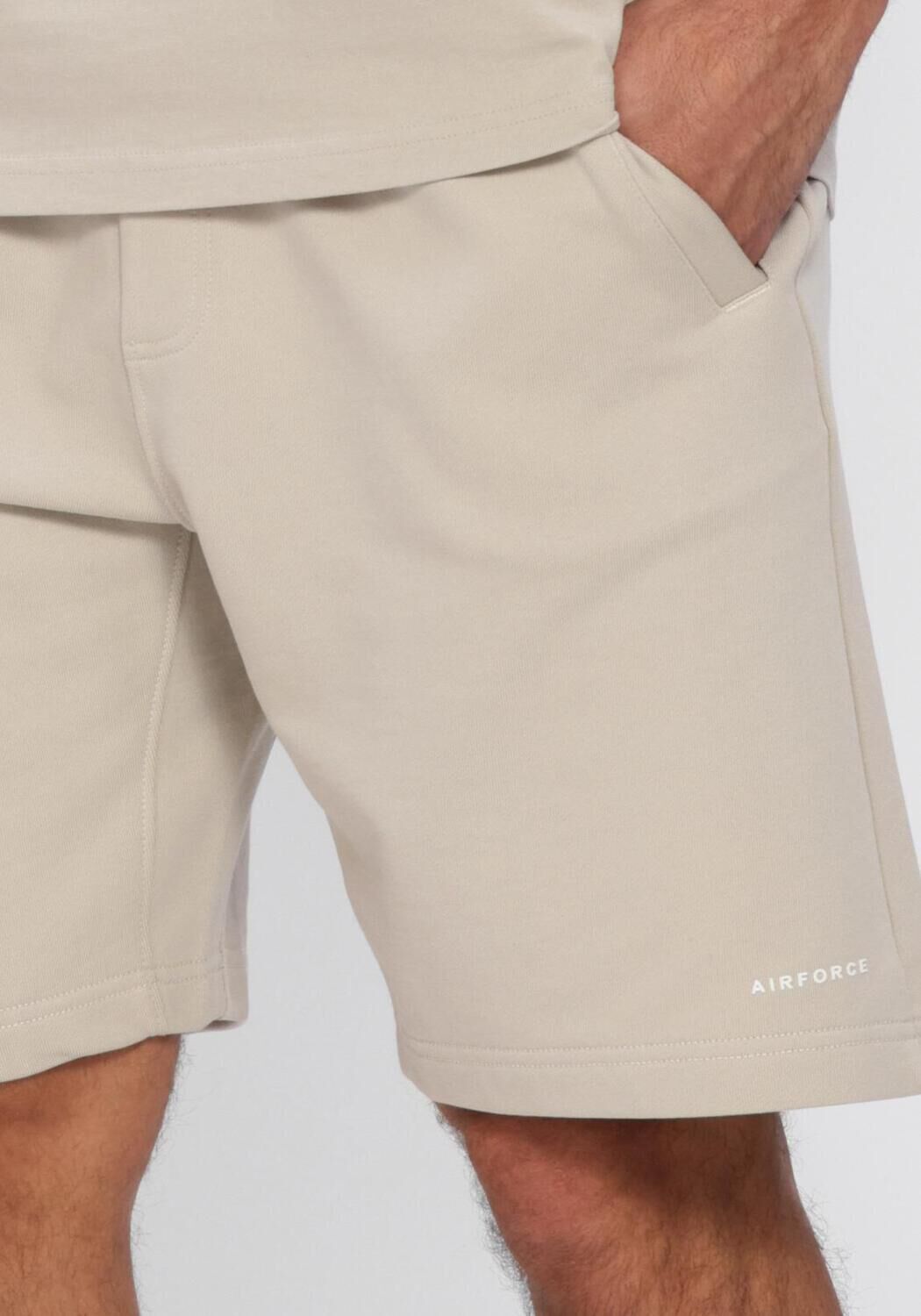 AIRFORCE Pantalon courte BASIC SHORT en beige - large