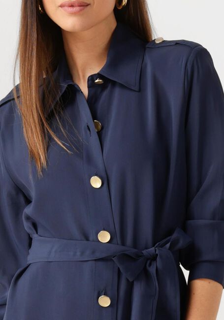 Donkerblauwe ACCESS Midi jurk 53-3328-667 - large