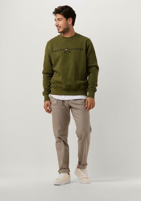 TOMMY HILFIGER Chandail TOMMY LOGO SWEATSHIRT Vert foncé - large