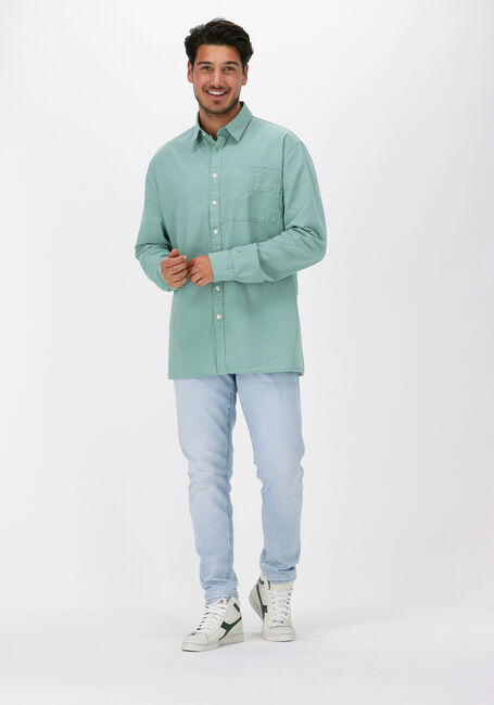 Mint SELECTED HOMME Casual overhemd SLHREGAXEL SHIRT LS SEERSUCKER - large