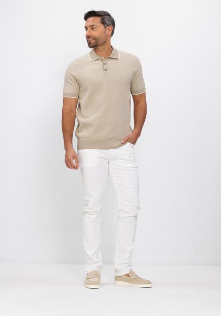 PROFUOMO Polo POLO SS COTTON SILK en beige - large