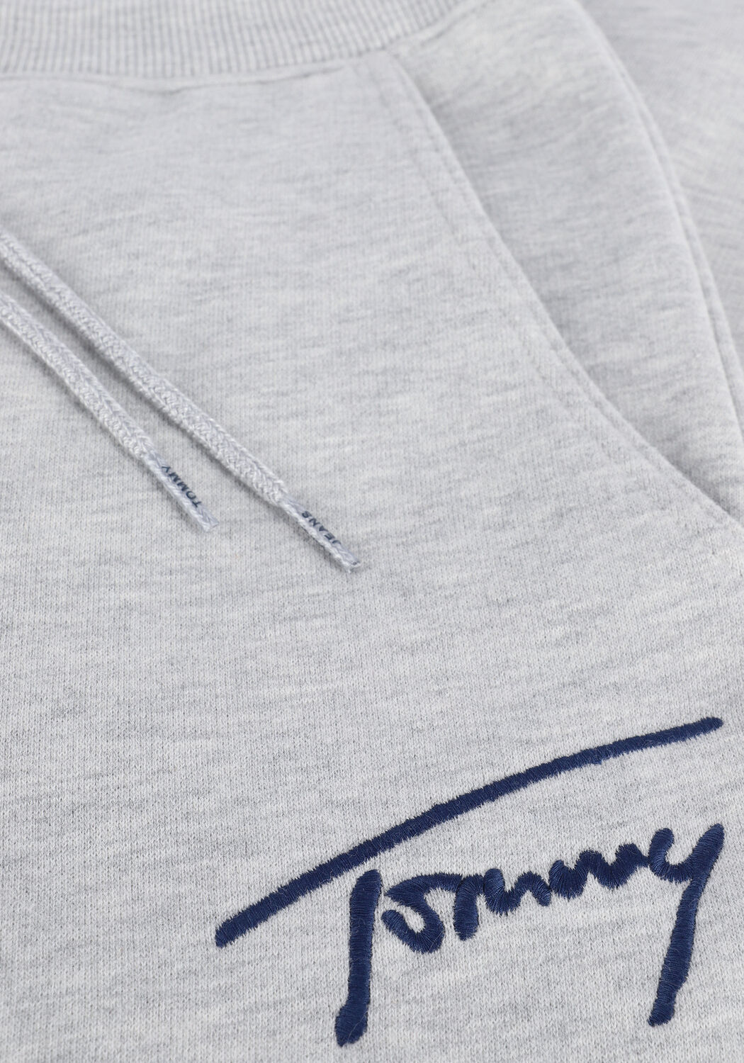 Lichtgrijze TOMMY JEANS Joggingbroek TJM SIGNATURE SWEATPANT - large