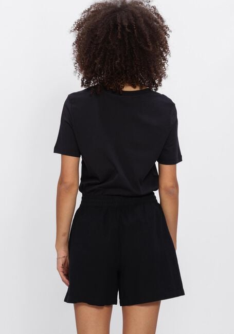 Zwarte SELECTED WOMEN T-shirt SLFESSENTIAL SS V-NECK TEE - large