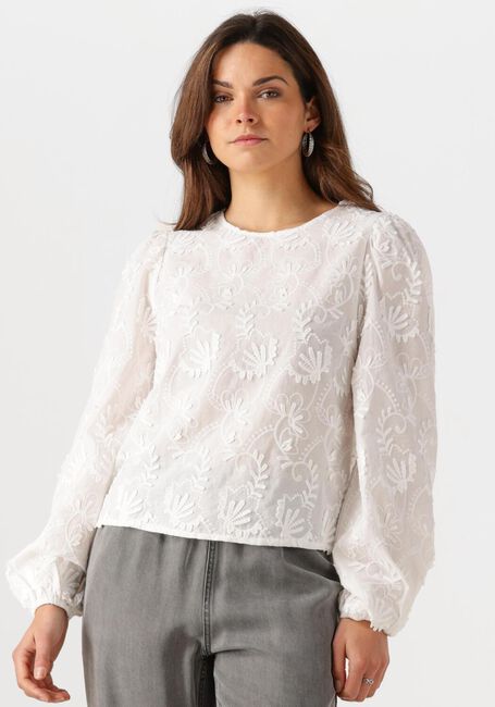 OBJECT OBJMYA RE L/S TOP 137 Blouses en blanc - large