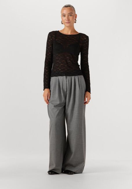 Y.A.S. Haut YASCARA LS LACE TOP en noir - large