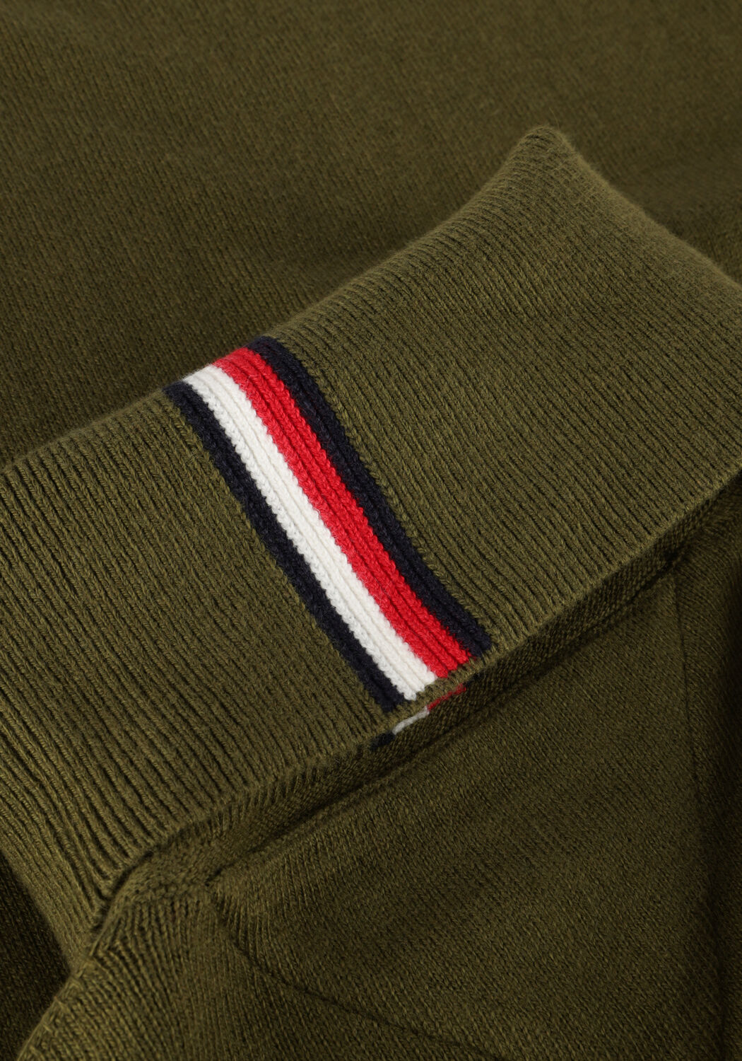 TOMMY HILFIGER Col roul&eacute; PIMA ORG CTN CASHMERE ROLL NECK Vert fonc&eacute; - large