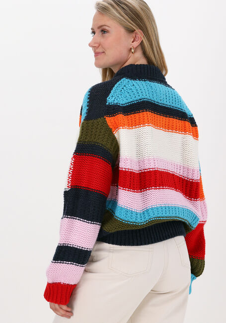 Multi TOMMY JEANS Trui TJW MULTI COLORBLOCK SWEATER - large