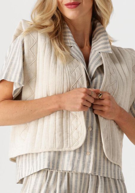 BY-BAR Gilet ISLA CORD JACKET N Sable - large
