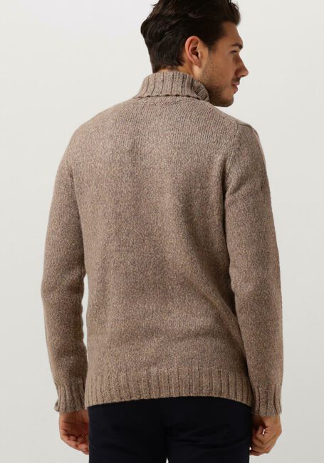 DSTREZZED Col roulé OVE TURTLE NECK en marron - large