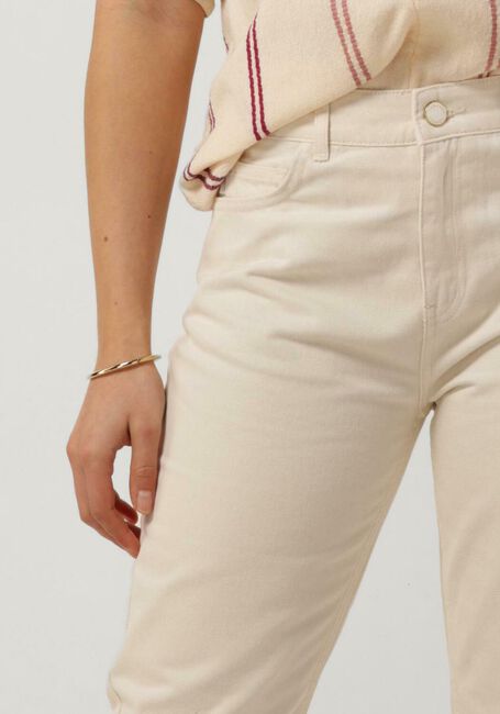 FABIENNE CHAPOT Straight leg jeans LOLA STRAIGHT Crème - large