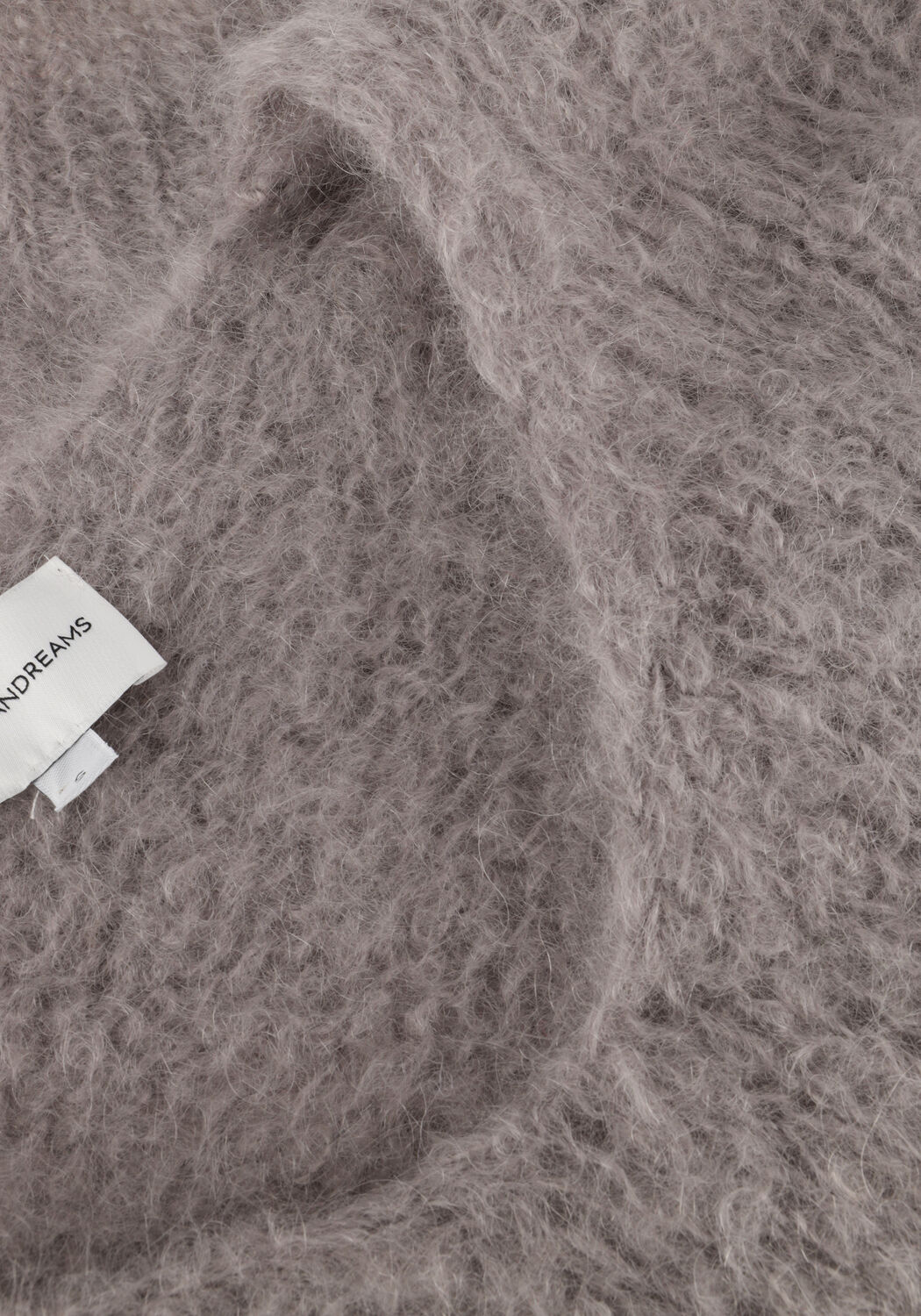 AMERICAN DREAMS Pull MILANA LS MOHAIR KNIT en gris - large