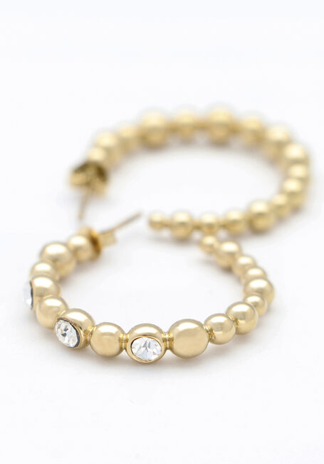 NOTRE-V EARRING STONE CRYSTAL Boucles d'oreilles en or - large