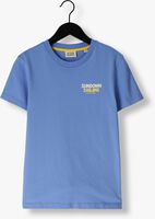 Blauwe SCOTCH & SODA T-shirt COTTON IN CONVERSION ARTWORK T-SHIRT - medium