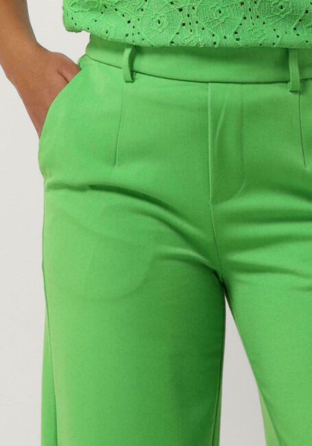 Groene OBJECT Pantalon OBJLISA WIDE PANT - large